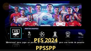 💾 COMO INSTALAR EFOOTBALL PES PPSSPP • PASO A PASO • ACTUALIZADO 2024 • ANDROID 📱 [upl. by Maiocco172]