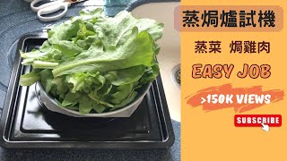 Panasonic蒸焗爐食諎 蒸焗雞肉、蒸菜｜蒸焗爐食譜｜Steam Oven [upl. by Westerfield]