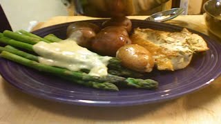 Chicken With Beurre Blanc and Asparagus with Michaels Home Cooking [upl. by Aivilo98]