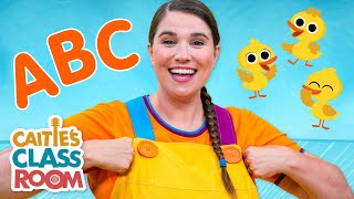 ABC Quack  Songs From Caities Classroom  Alphabet Learning Game for Kids [upl. by Belicia]