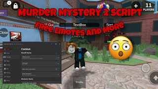 MURDER MYSTERY 2 SCRIPT [upl. by Egduj]