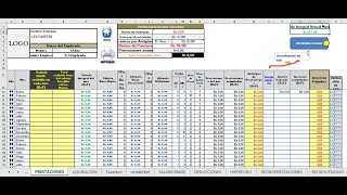 Cálculos salariales  Prestaciones sociales Liquidación utilidades Actualizada 2024 [upl. by Ajaj]