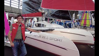 Comparatif des trimarans Astus 225 et Tricat 690 [upl. by Landy]