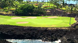 Waikoloa Beach Resort  Beach Course Hole 7 [upl. by Ramburt]