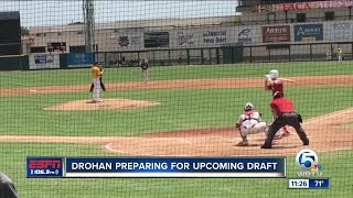 Shane Drohan Prepares for Draft [upl. by Nylsor]