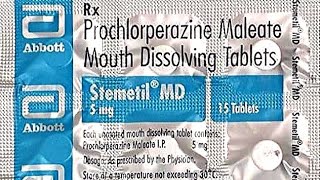 Stemetil MD tablet  Prochlorperazine Maleate Mouth Dissolving Tablets  Stemetil md tablet [upl. by Osy]