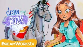 Spirit Riding Free The Adventure Begins  DRAW MY BOOK [upl. by Mckay285]