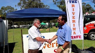 Deniliquin Show interview by show host Bill Allitt [upl. by Nadnal557]