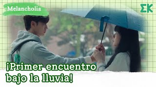 Melancholia ¡Primer encuentro bajo la lluvia  EntretenimientoKoreano [upl. by Nomael]