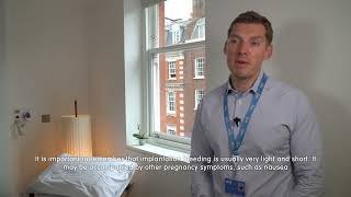 What does implantation bleeding look like  Dr Tomasz Lukaszewski [upl. by Irap]