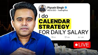 I DO CALENDAR STRATEGY FOR DAILY SALARY  TRADING PLUS [upl. by Harvie]