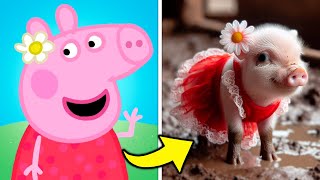 PEPPA PIG Characters in REAL LIFE [upl. by Aitnahs65]