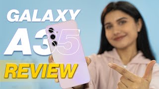 Samsung Galaxy A35 Review Best Midrange Camera Phone [upl. by Drusilla]