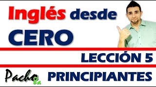 Lección 5  What y Where en preguntas con To BE  WH QUESTIONS  Curso inglés GRATIS [upl. by Leopold]