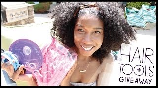 My Favorite Natural Hair Styling Tools  Curly Hair Essentials [upl. by Anavoig860]