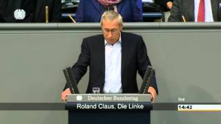 Roland Claus DIE LINKE Drei Gründe gegen ein quotWeitersoquot in der Justiz [upl. by Nnybor]