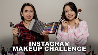 Instagram Makeup Challenge  Merrell Twins [upl. by Grand]