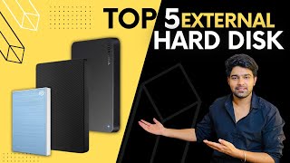 Best External Hard Drive For LAPTOPPC ⚡ Best Portable Hard Drive  Top 5 External HDD 2023 [upl. by Enellij]