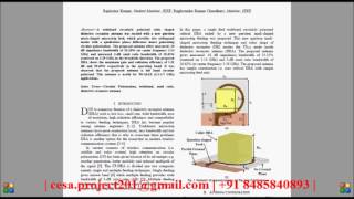 A Wideband Circularly Polarized Cubic Dielectric Resonator Antenna Excited With Modified Microstrip [upl. by Onnem364]