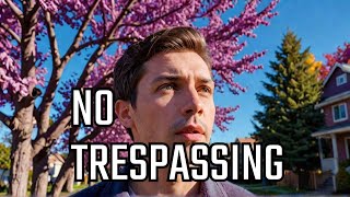 Neighbor Purposely Paints My Trees Purple To Send A Clear Message No Trespassing Allowed [upl. by Anatolio]