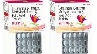 METHYQ LC Tablets LCarnitine LTartrate Methylcobalamin amp Folic Acid Tablets [upl. by Larimore329]