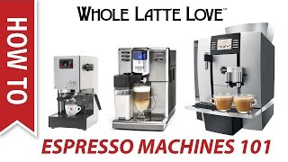 Espresso Machines for Beginners [upl. by Idaline235]