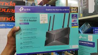 TPLink Archer AX23 AX1800 1800Mbps DualBand WiFi 6 Router [upl. by Downall]