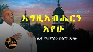 quotእግዚአብሔርን አየሁquot quotEgziabheren Ayehuquot ሊቀ መዘምራን ይልማ ኅይሉ Like Mezemeran Yilma Hailu [upl. by Pelagi475]