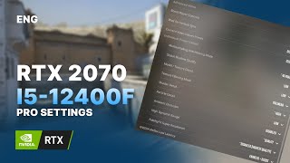 RTX 2070  i512400F CS2  Settings  Pro players  How fps  1280x1024  43 [upl. by Muns]