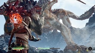 GOD OF WAR  DRAGON VS KRATOS COMBATE EPICO 9 [upl. by Tiram]