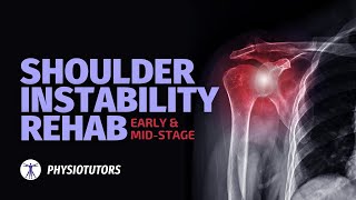 Shoulder Instability Rehab  Early amp Midstage  Strength amp Stability [upl. by Carmelina]