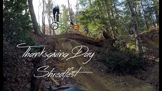 MTB  Turkey Day Jammin at Allaire on some new jump lines [upl. by Amar]