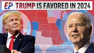 Trump LEADS Biden in My First 2024 Electoral College Map Prediction [upl. by Gavrielle]