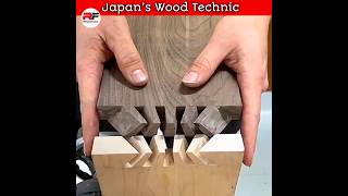 জাপান যেভাবে furniture বানায়  Japans Wood House Made By This Technic wood working art skill short [upl. by Uol]