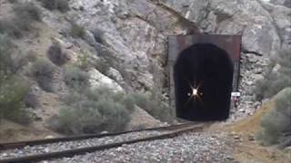 Nevada Northern RR 93 Tunnel 2009 [upl. by Edouard274]