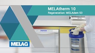 Regenerating the water treatment unit MELAdem 53 F548  MELAG MELAtherm 10 Tutorial [upl. by Cunningham]