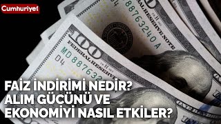 Faiz indirimi nedir Alım gücünü ve ekonomiyi nasıl etkiler [upl. by Ailev692]