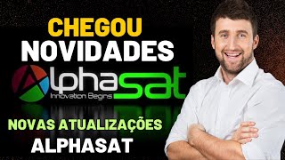 NOVAS ATUALIZAÇÕES ALPHASAT [upl. by Helbon]