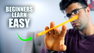 Easy Pen Spin for Beginners  Learn How to Sonic  In Only 5 Minutes [upl. by Walt]