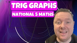 TRIG GRAPHS  NATIONAL 5 MATHS [upl. by Yerahcaz173]