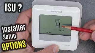 ALL Honeywell Home ISU Menu Options EXPLAINED  Thermostat Installer SETUP amp Configuration [upl. by Roxanna140]