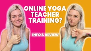 Online Yoga Teacher Training Review  My 200 hour YTT Experience [upl. by Panter]