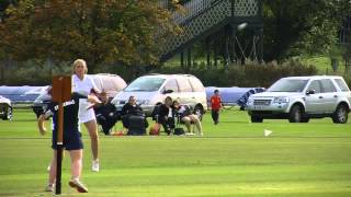 The first ever England stoolball match [upl. by Verge]