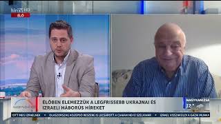 Háború Izraelben és Ukrajnában  Nógrádi György 20231103  HÍR TV [upl. by Stegman694]