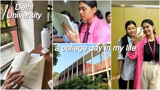 A Day In The Life Of A College Student LSR Delhi University 📚 College Lectures Vlog [upl. by Okoy194]