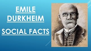 Sociology for UPSC  Durkheim  SOCIAL FACTS  Lecture 70 [upl. by Linehan]