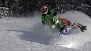 2016 Polaris SKS and RMK first ride low snow but fun [upl. by Mikah14]