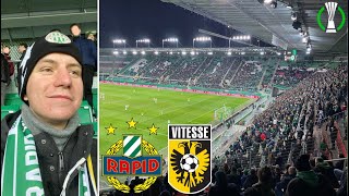 Stadium vlog RAPID WIEN  VITESSE [upl. by Seltzer]