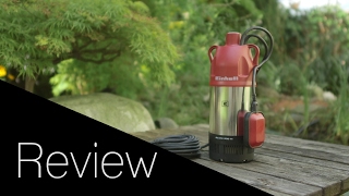 Einhell Tauchdruckpumpe GCDW900N REVIEW [upl. by Lecirg]