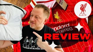 DHGATE Review LIVERPOOL FC 202425 HOME SHIRT Do you like the NEW shirt [upl. by Osicnarf]